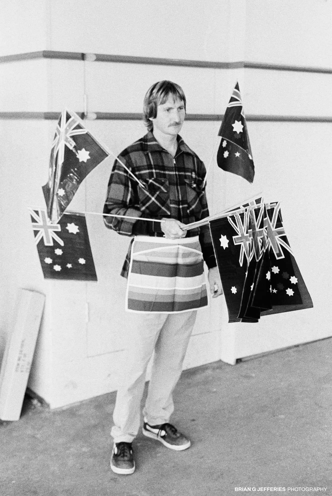 Flag Seller 1988
