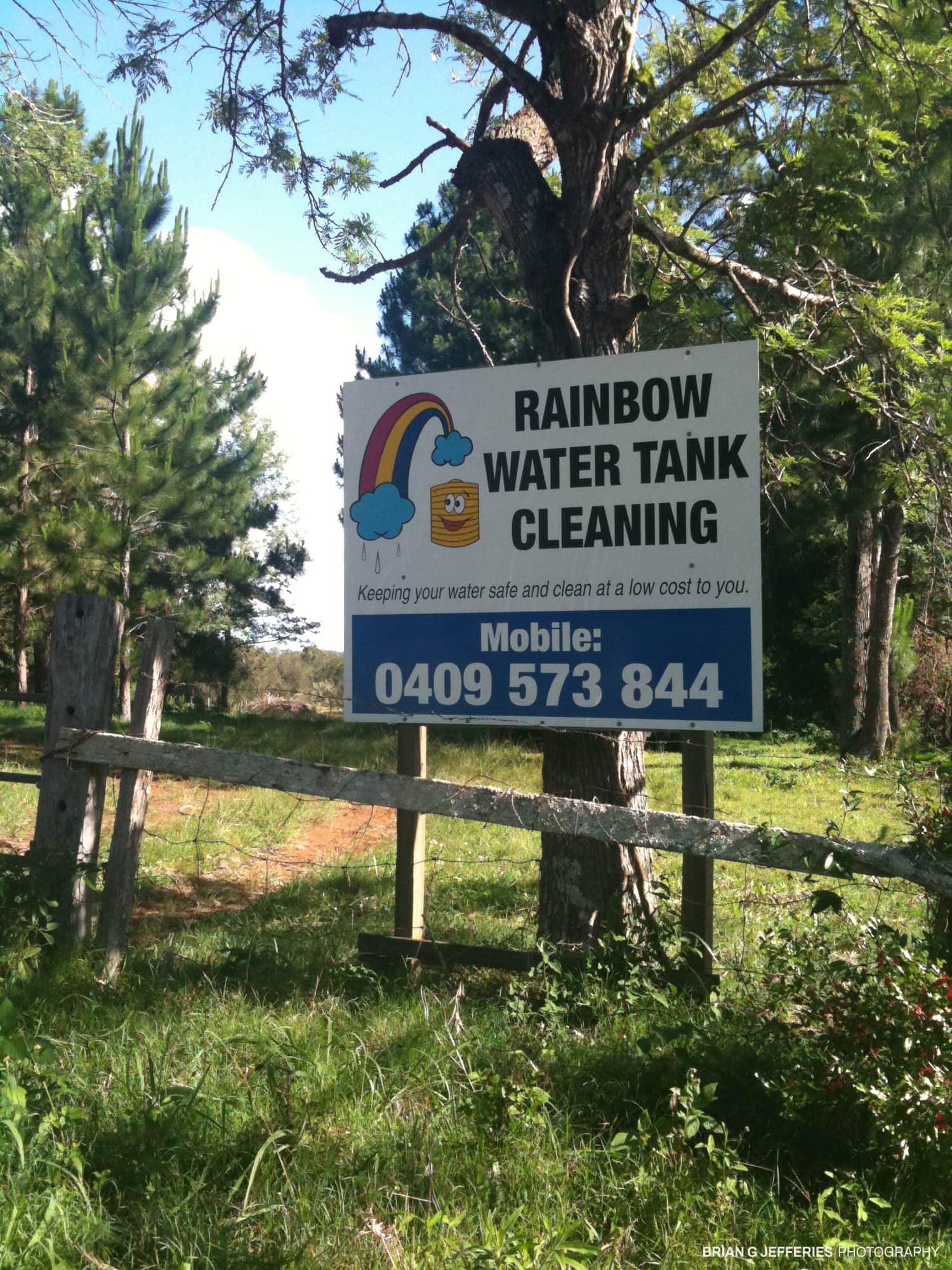 Rainbow Water Tank Cleaning 2010